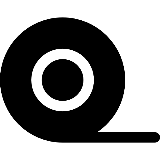 Tape Icon Representing Office and Craft Supplies