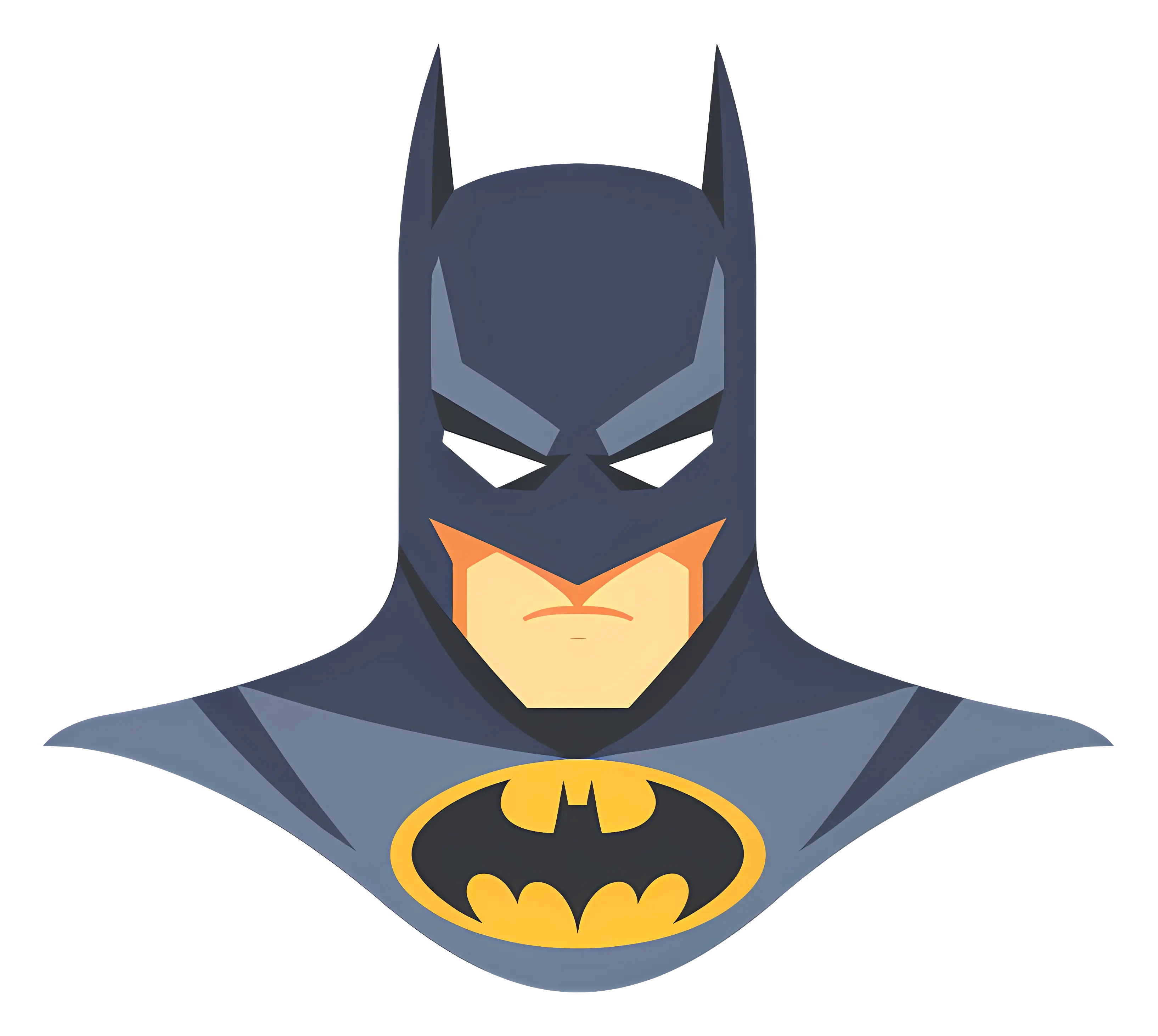 Iconic Superhero Mask Art