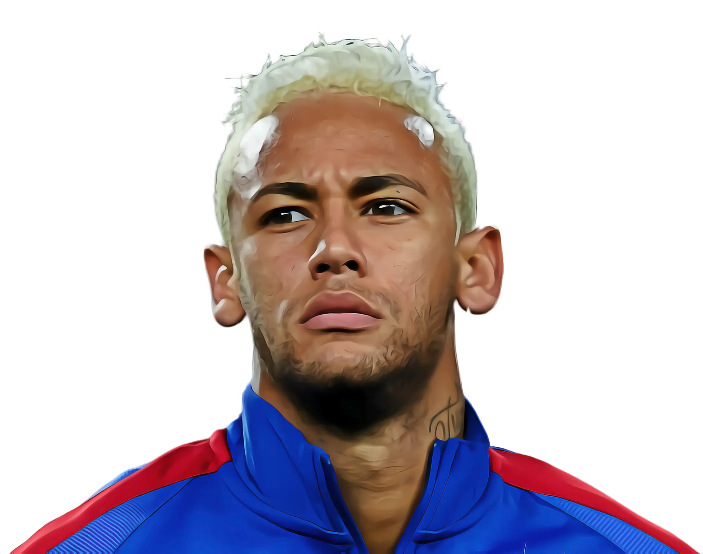 Blonde Man in Sports Attire