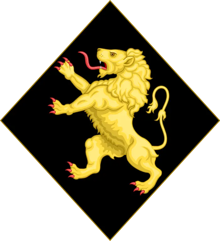 Heraldic Lion Emblem