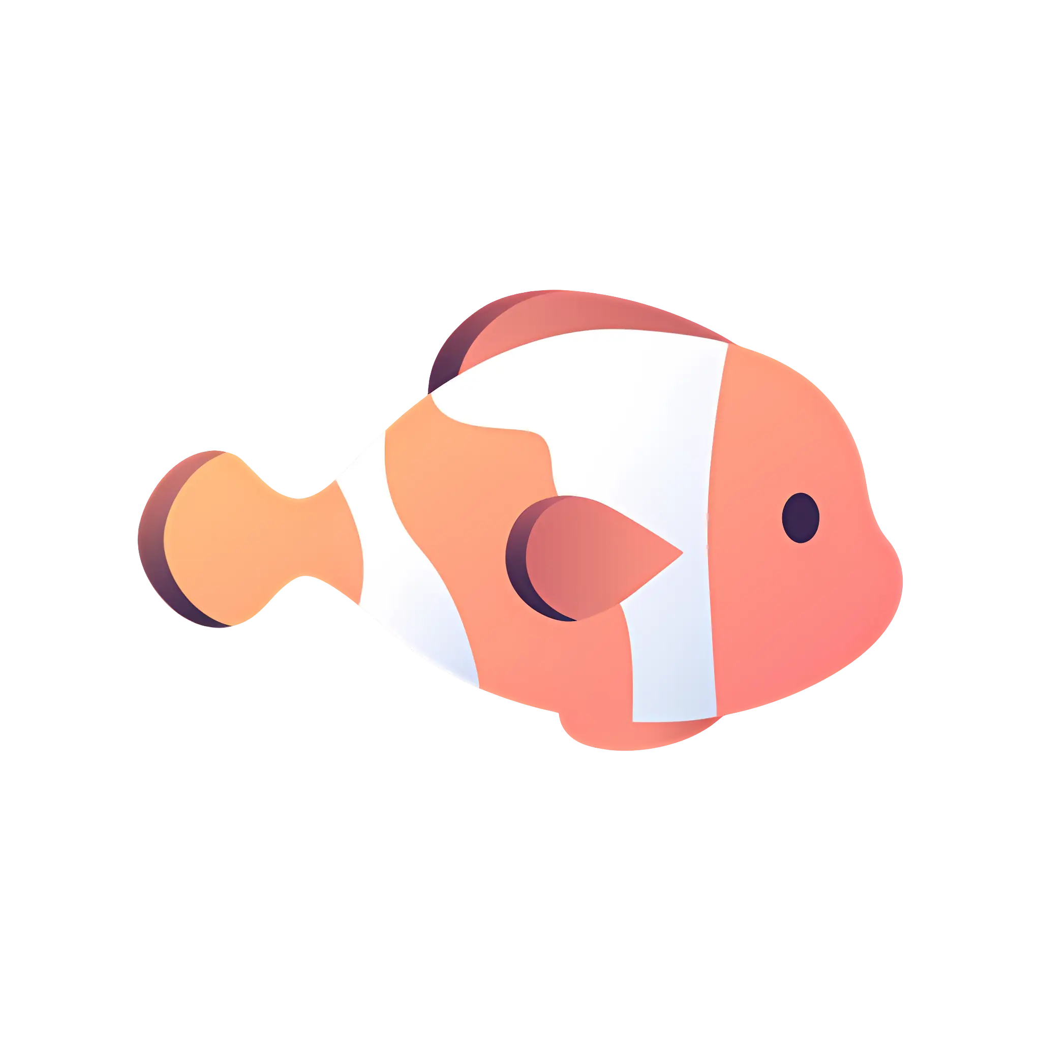 Cute Clownfish Illustration