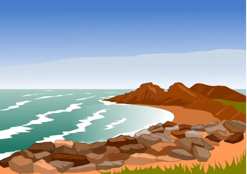 Beautiful Coastal Landscape