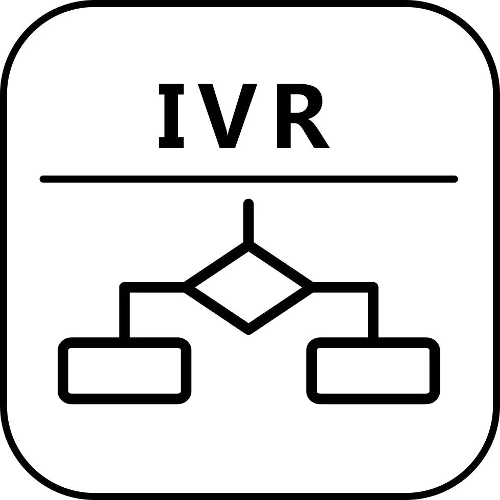 IVR Diagram for Interactive Voice Response System