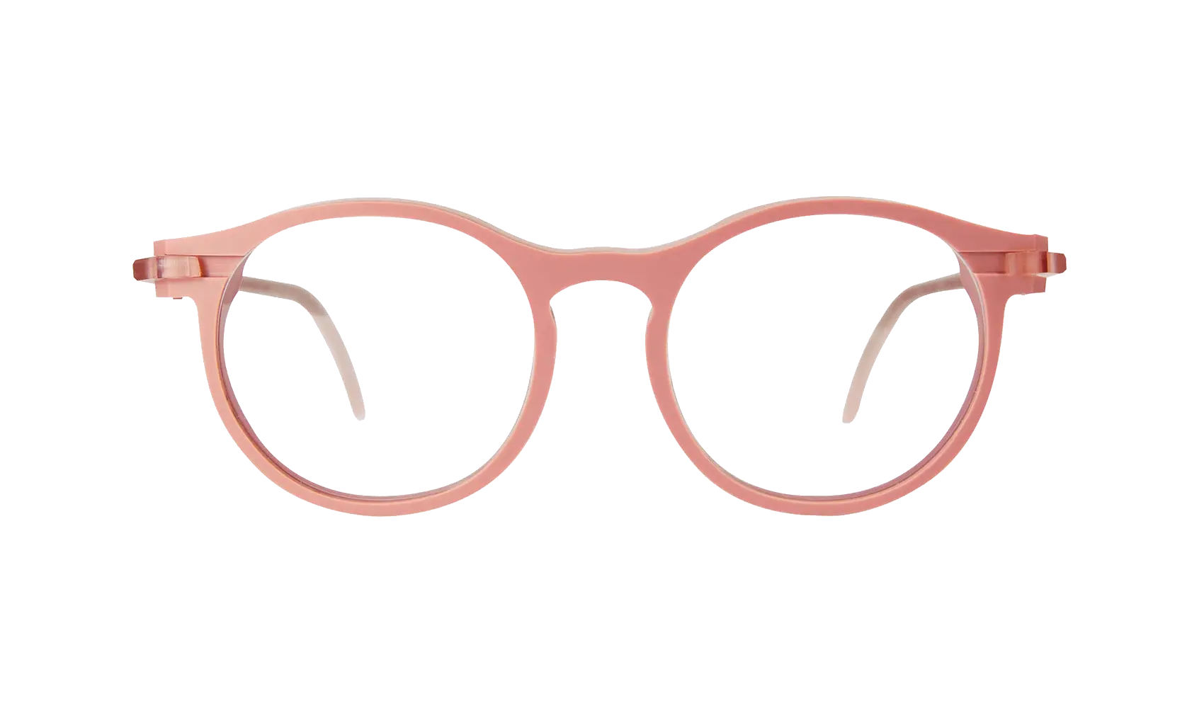 Pink Round Frame Glasses