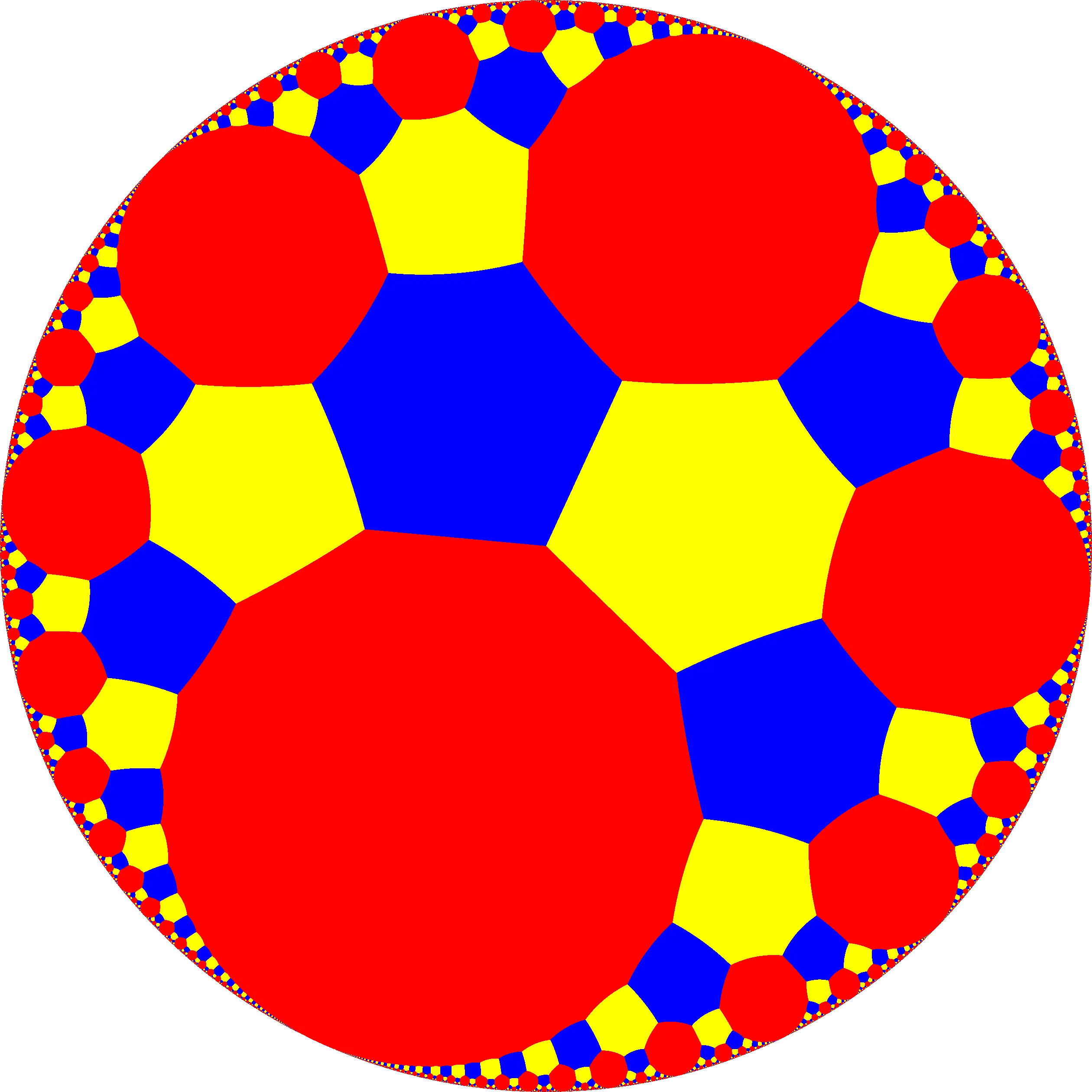 Colorful Geometric Pattern with Symmetry