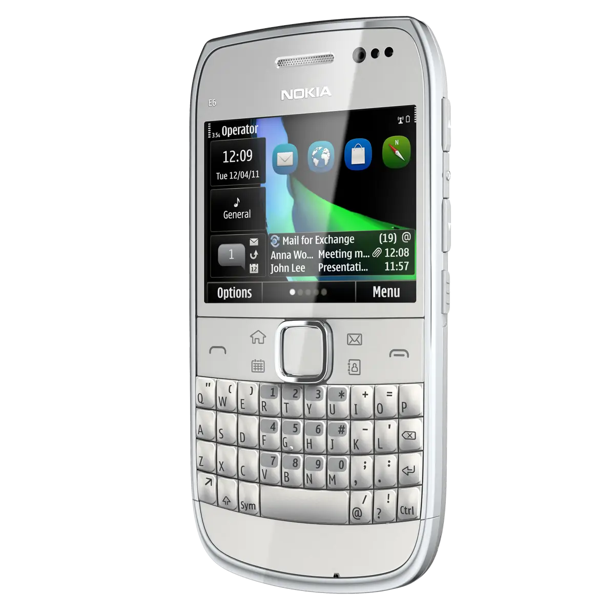 Classic Keypad Mobile Phone in Silver