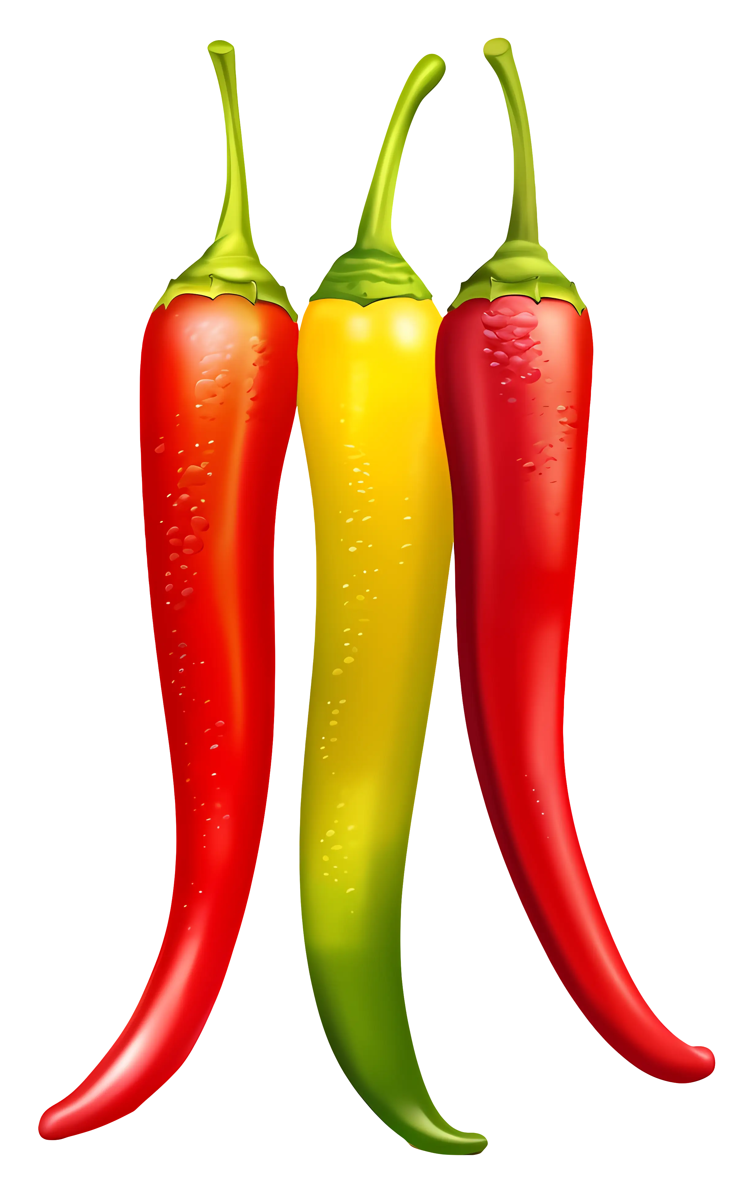 Colorful Chili Peppers for Spicy Cooking