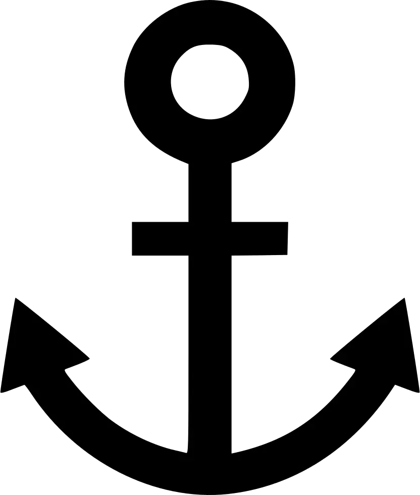 Anchor Symbol for Nautical Themes