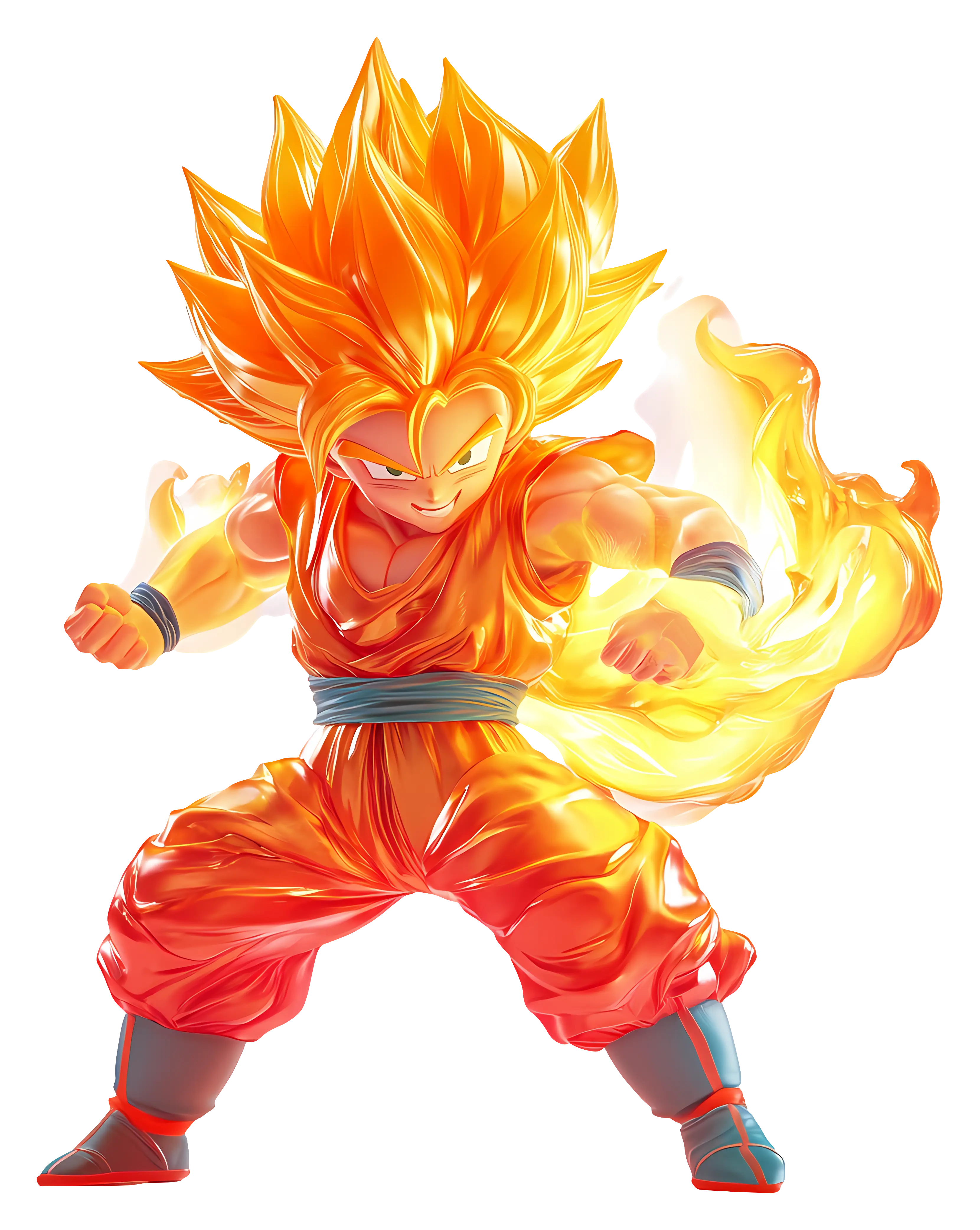 Powerful Super Saiyan Character