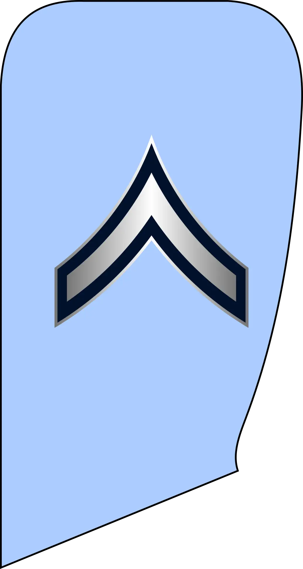 Military Rank Chevron Symbol