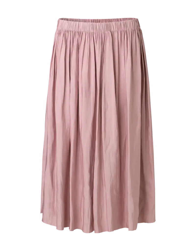 Pink Pleated Skirt for Women