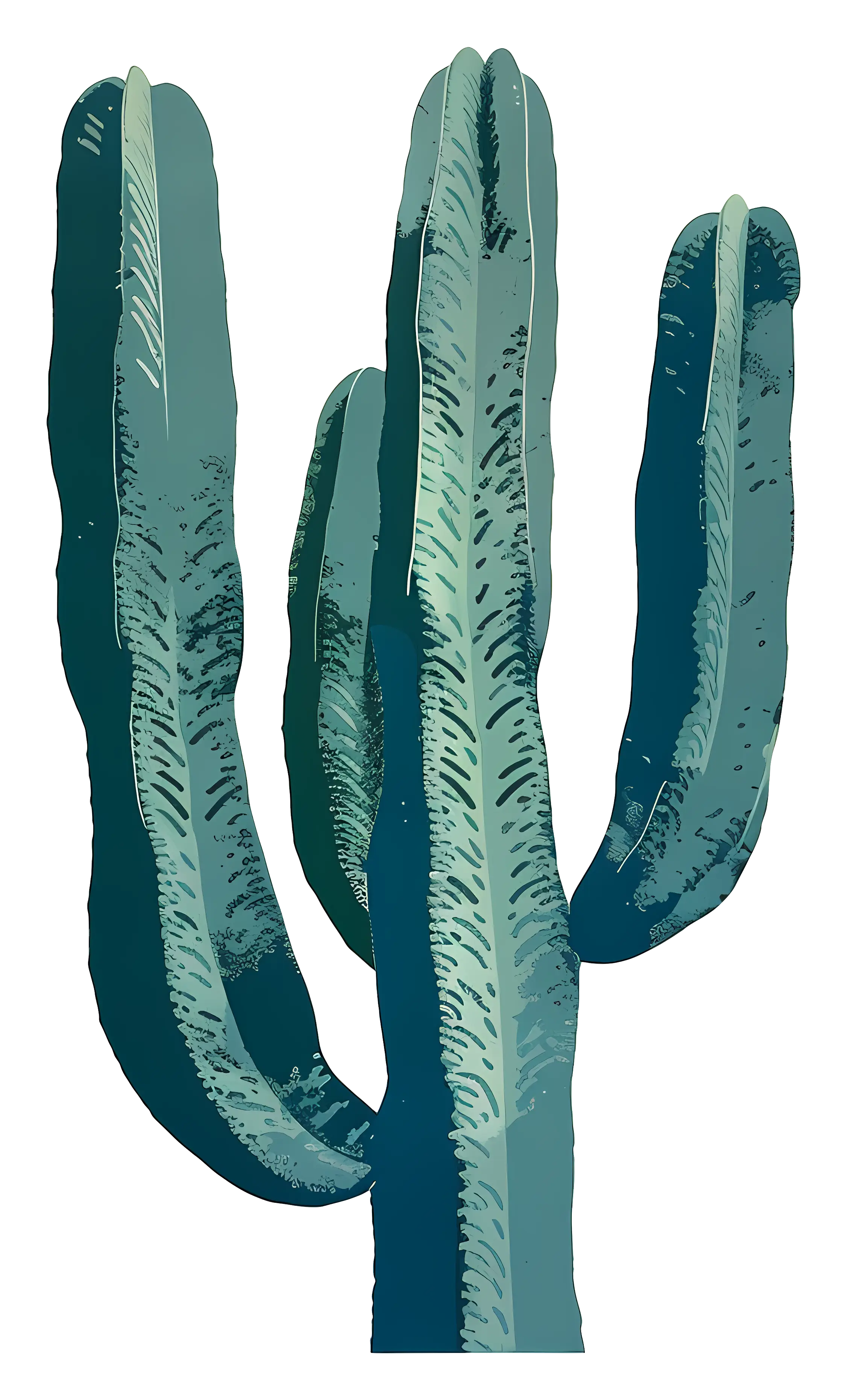 Tall Green Cactus