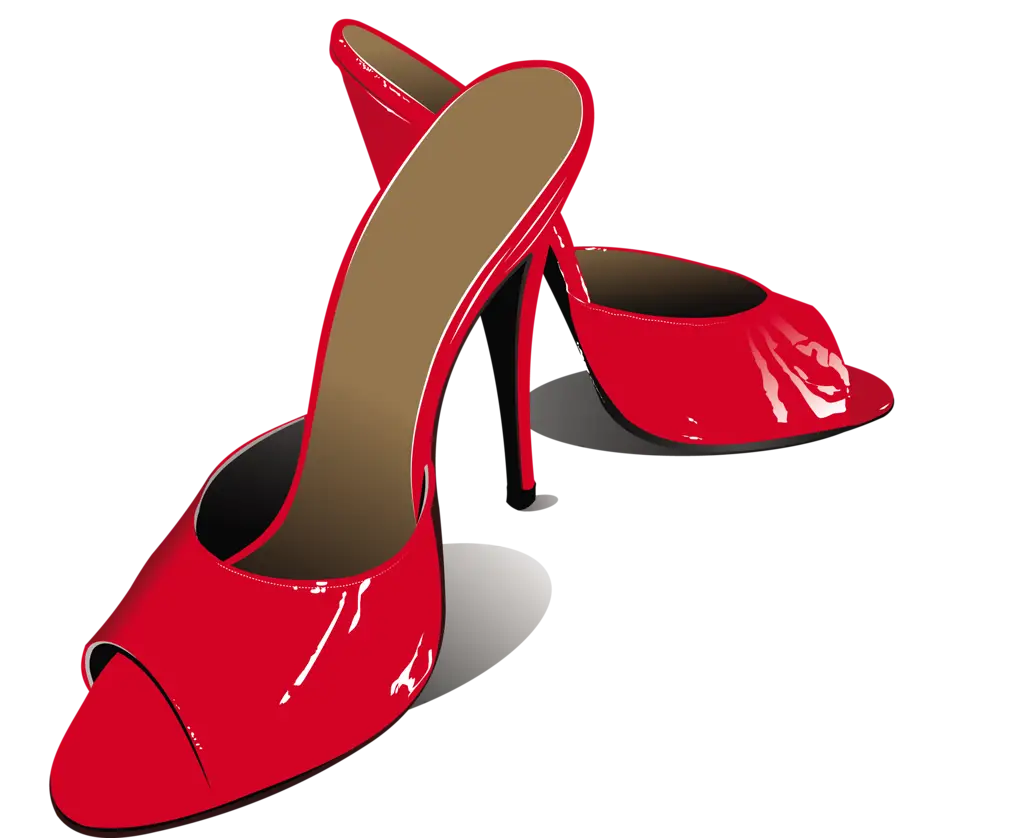 Elegant Red High Heels