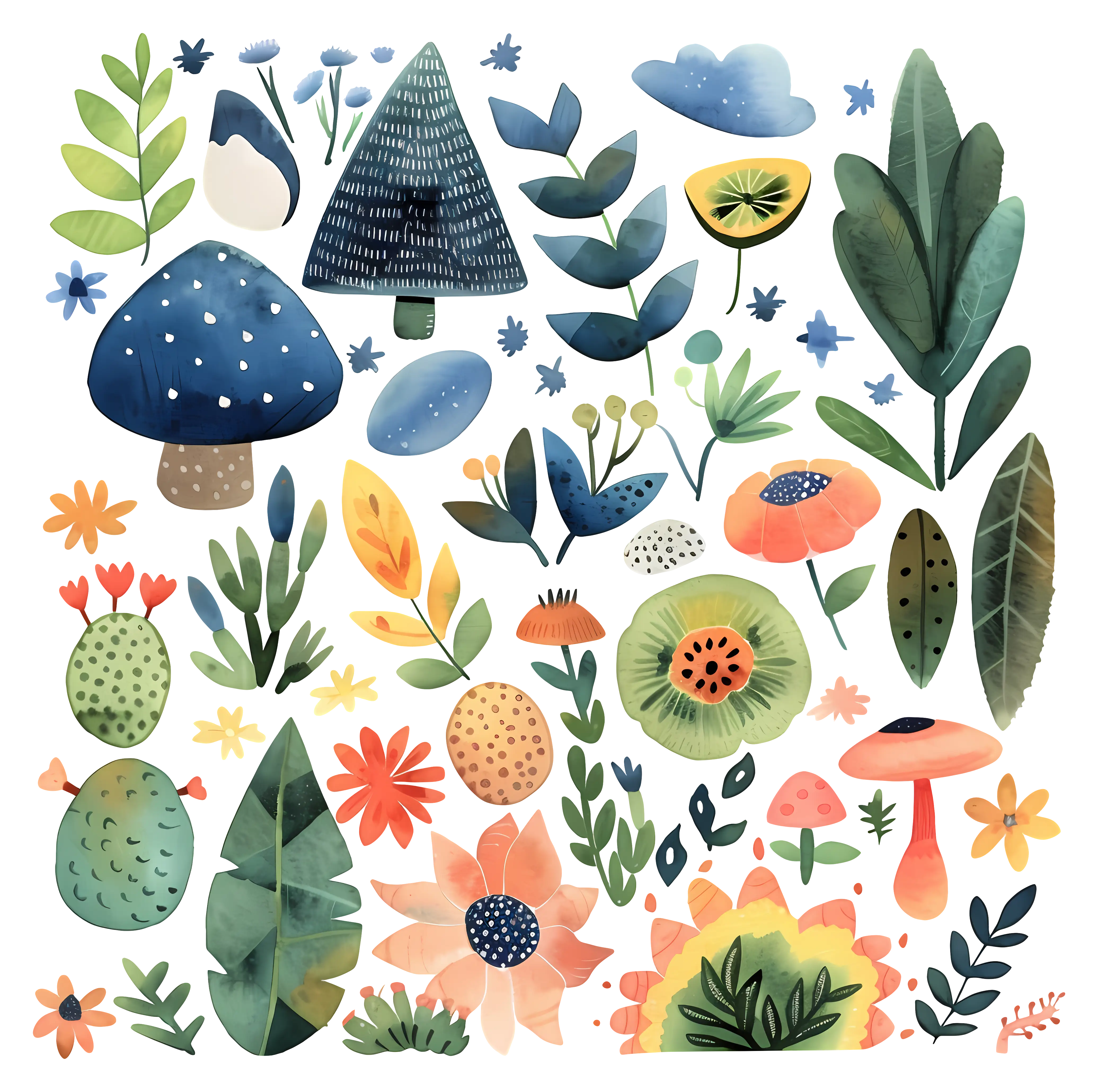 Colorful Plants and Flowers