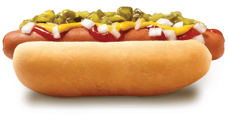 Classic Hot Dog with Toppings