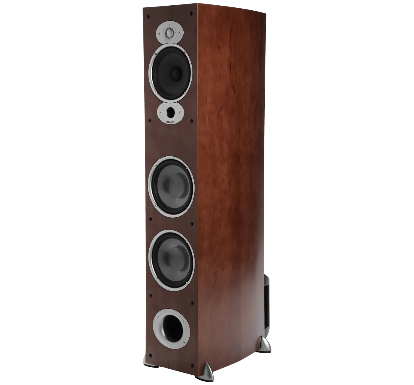Wooden Tower Speaker for Home Audio Systems