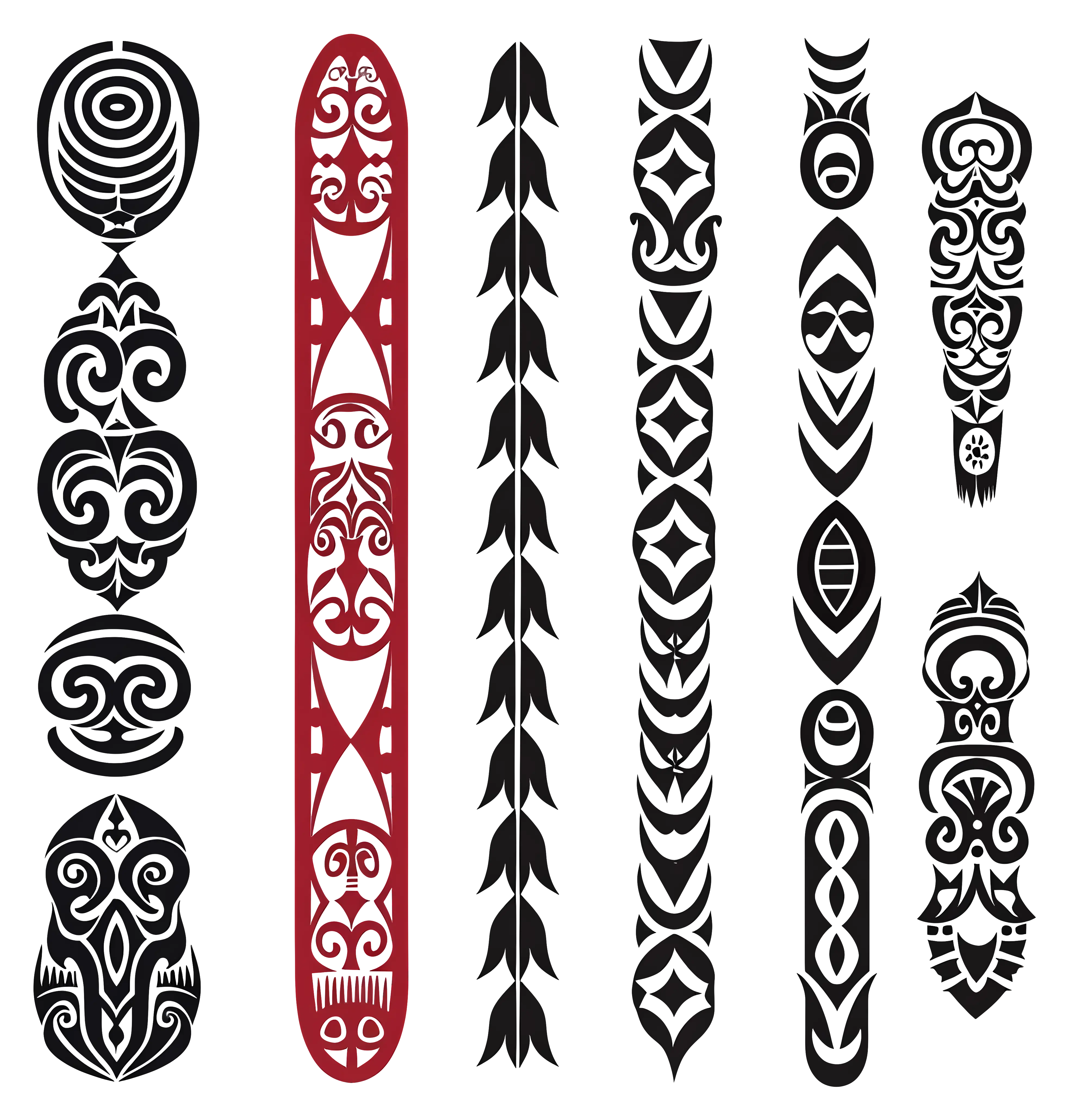 Traditional Tribal Patterns Design