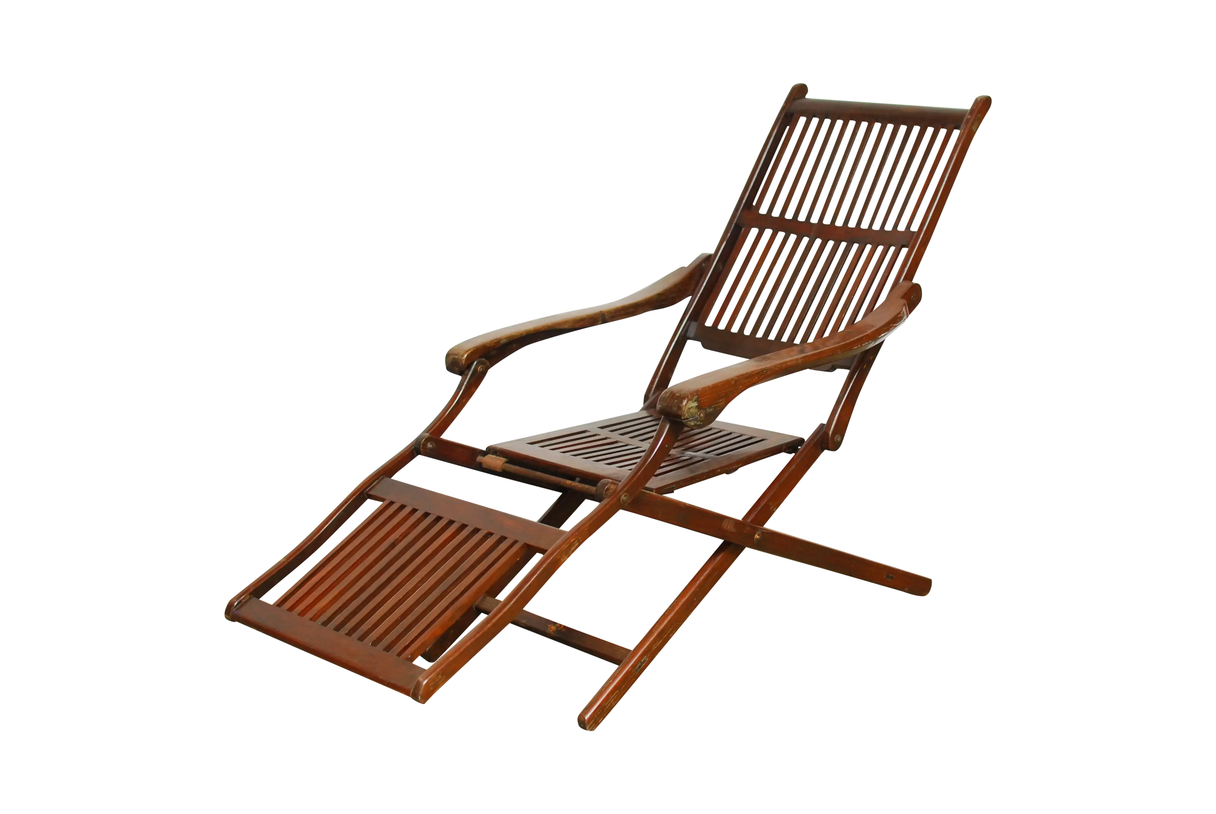 Classic Wooden Deck Chair for Relaxation