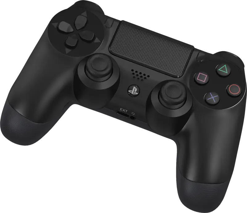 Black Gaming Controller for Video Games