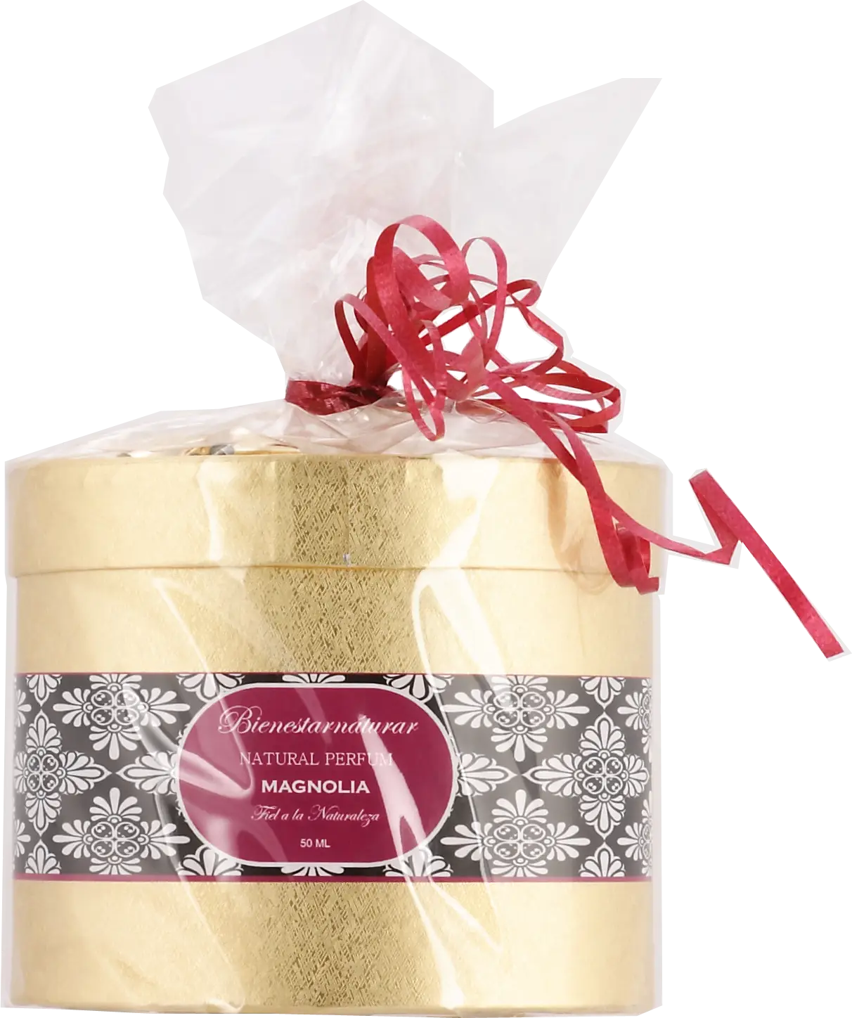 Decorative gift box with ribbon