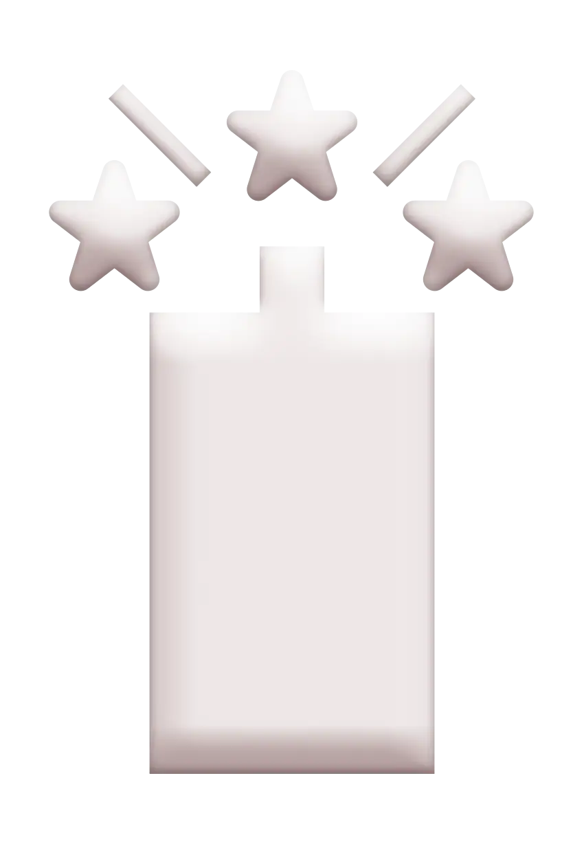 White Magic Wand Icon