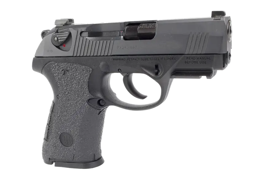 Black Handgun for Defense