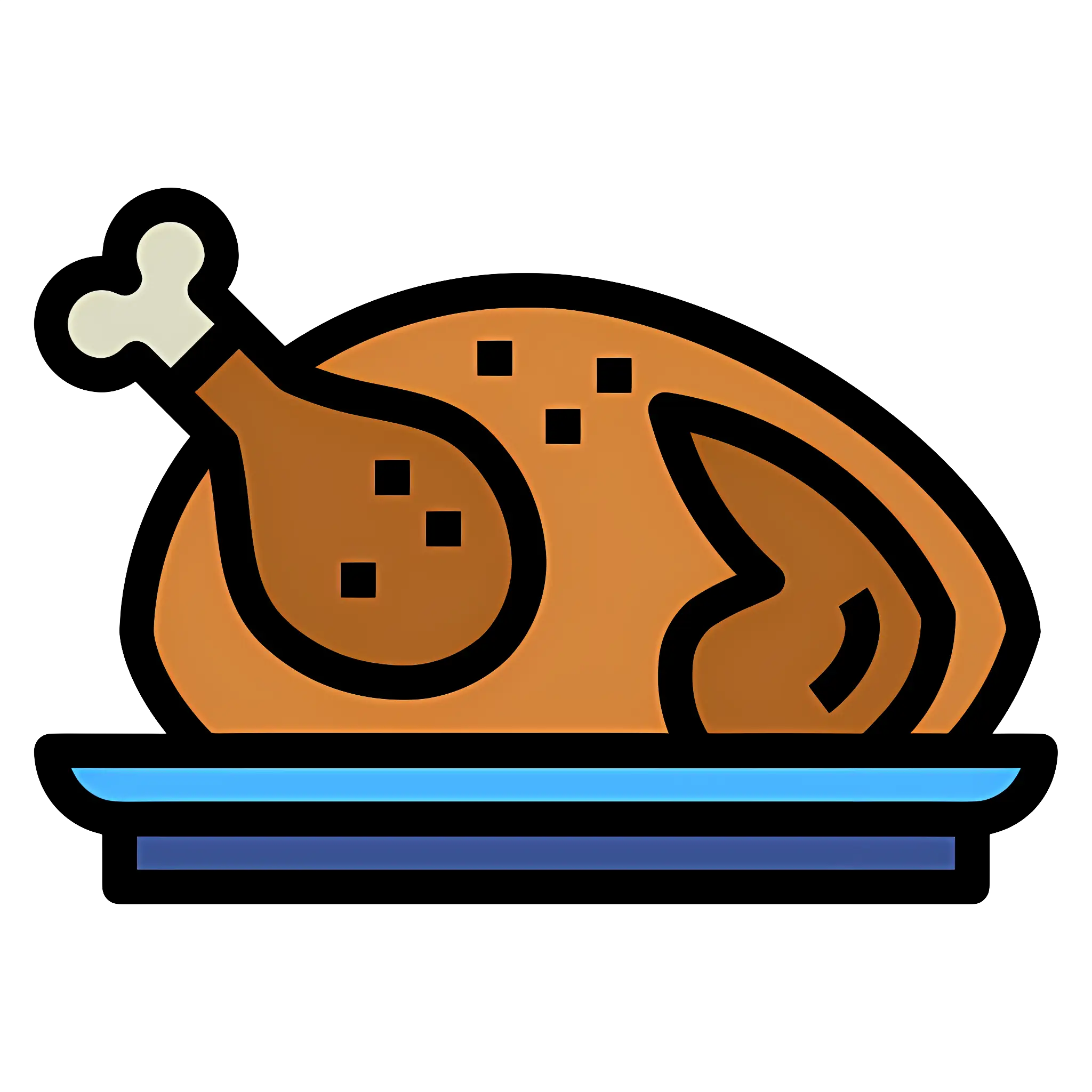 Roast Turkey for Thanksgiving Dinner