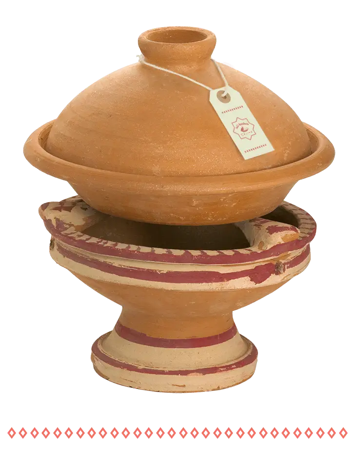 Traditional Clay Pot with Lid
