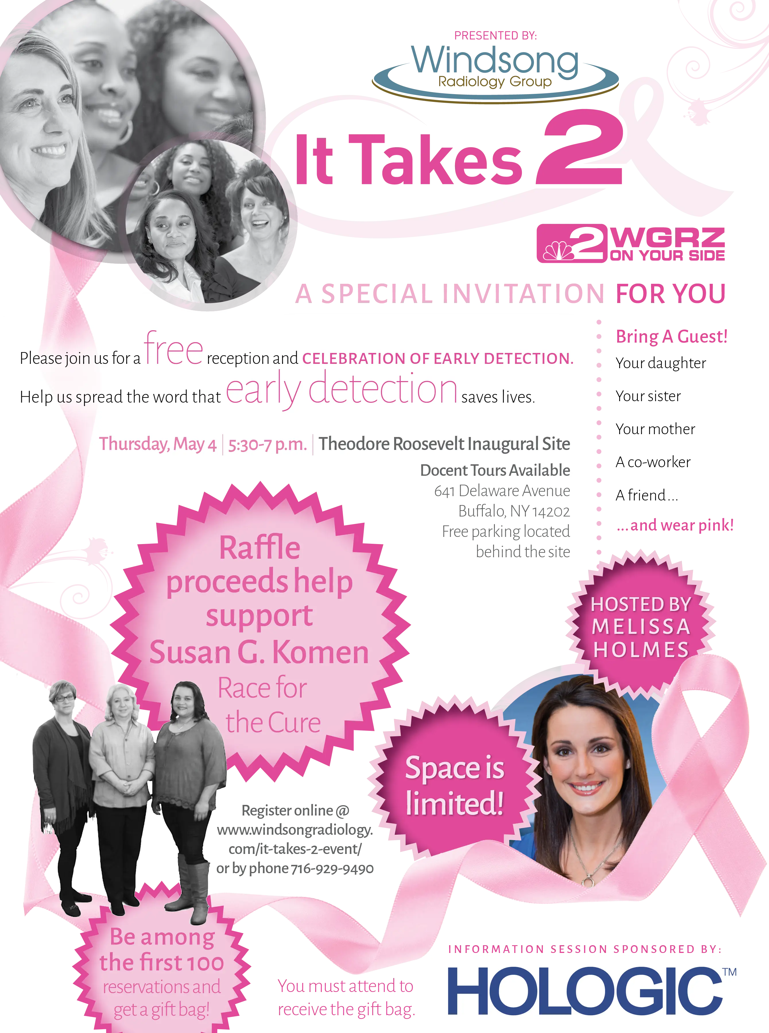 Breast Cancer Awareness Event Flyer