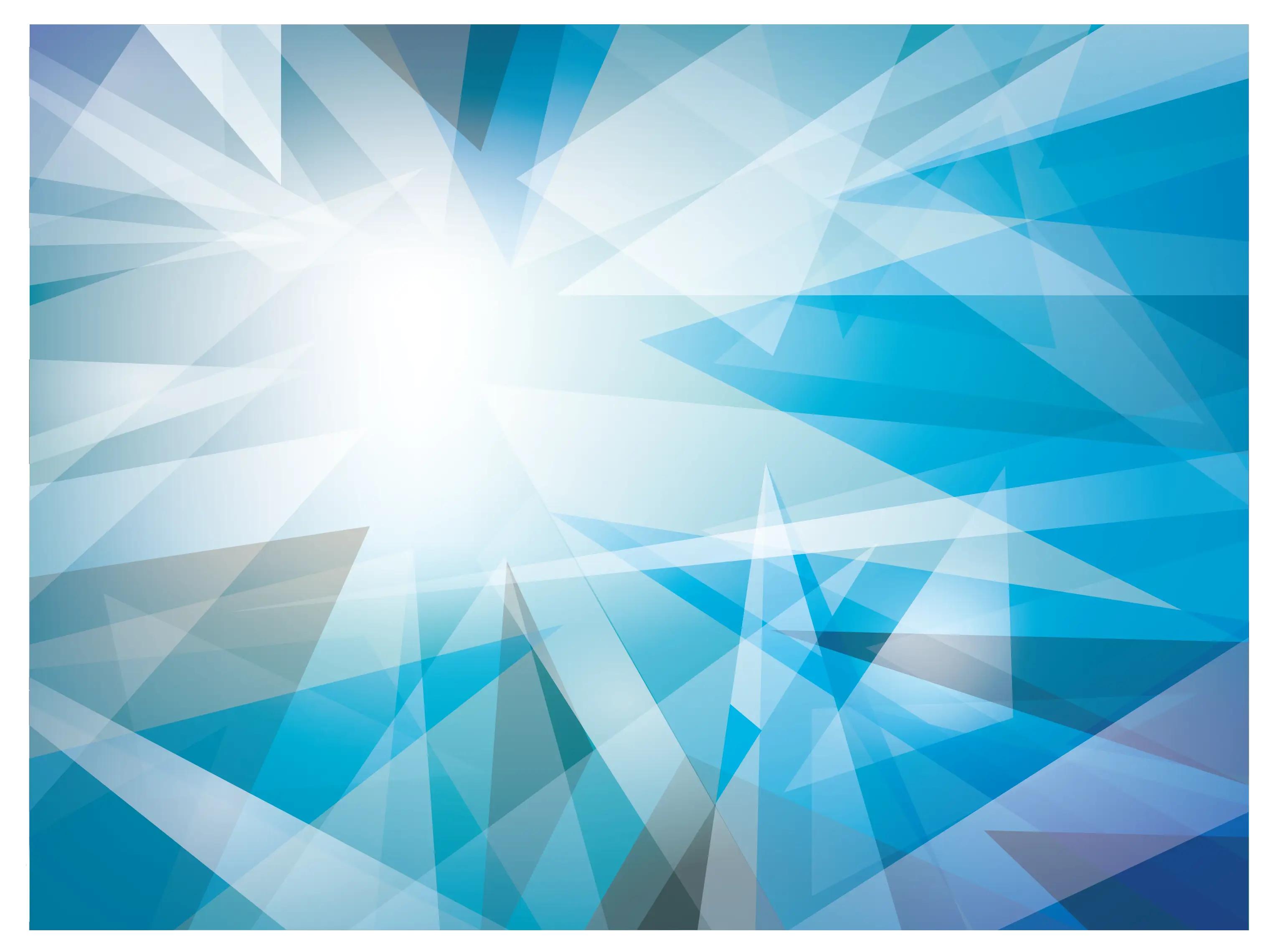 Blue Abstract Geometric Background