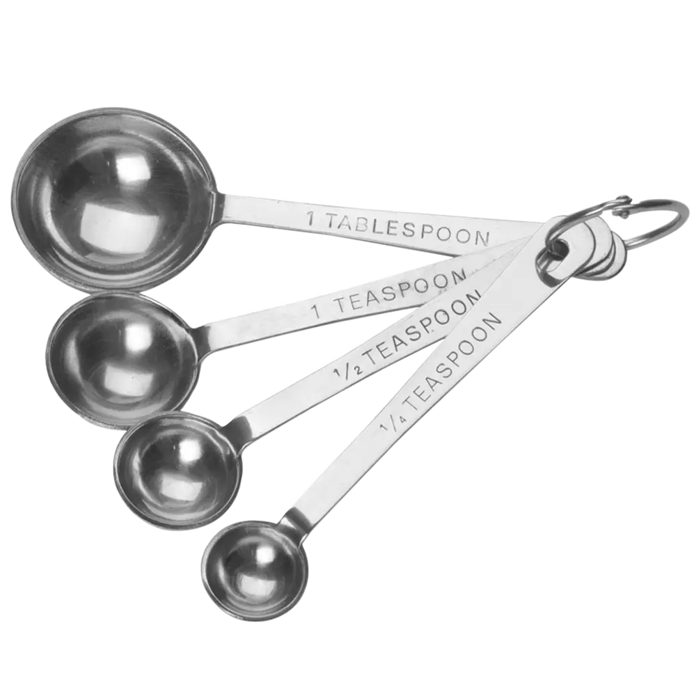 Set of Metal Measuring Spoons