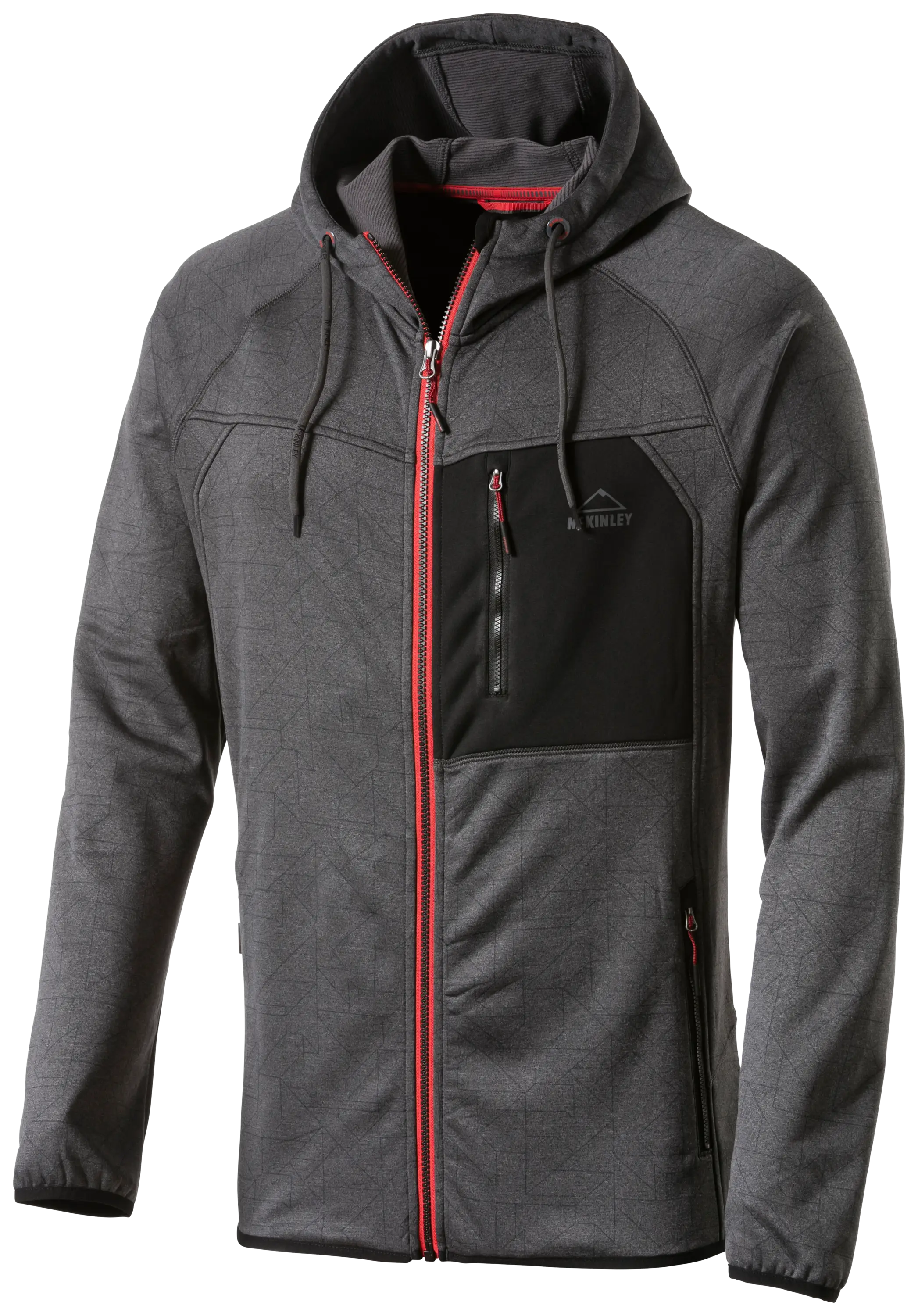 Stylish Grey Hooded Jacket