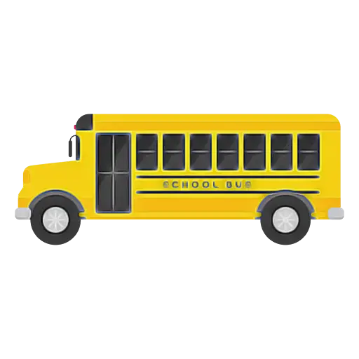 Yellow School Bus Illustration