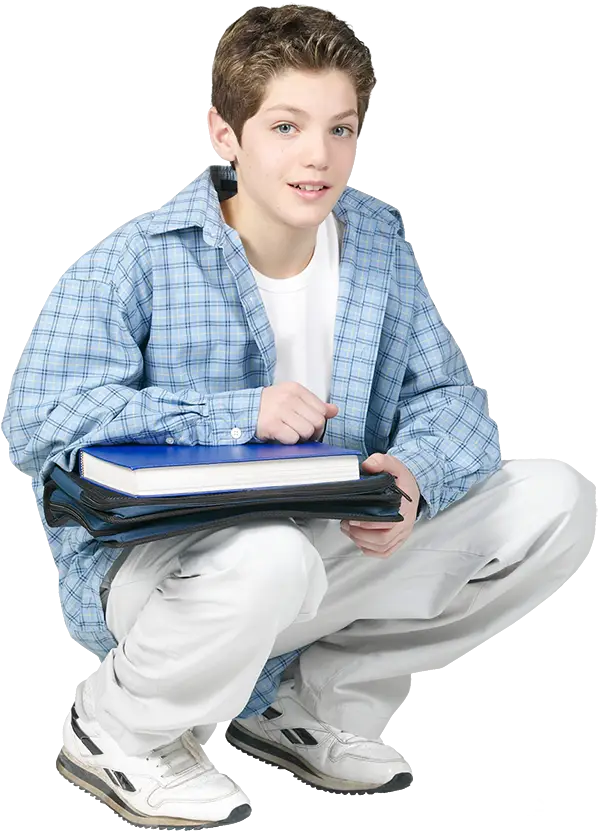 Boy with Books