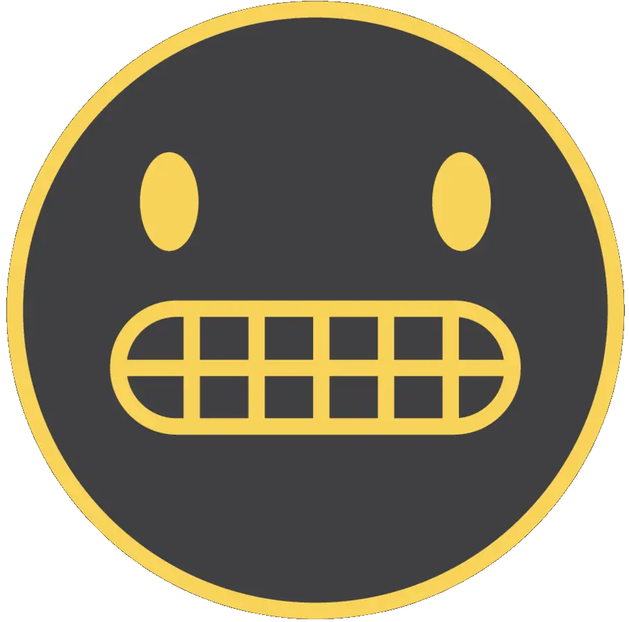 Gritted Teeth Emoji Icon