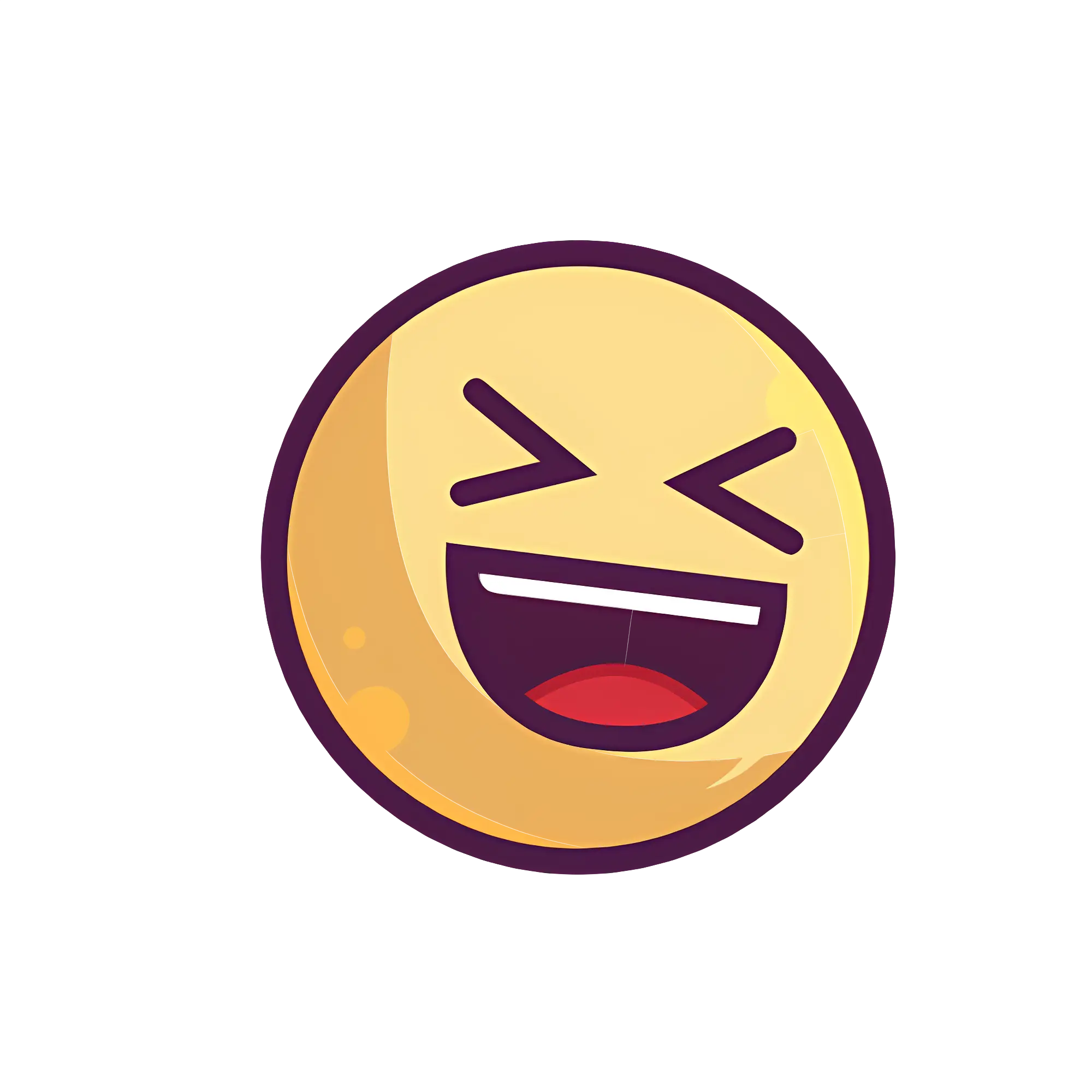 Laughing Emoji Expression for Joy