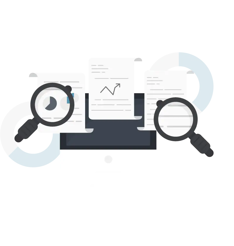 Magnifying Glasses and Documents