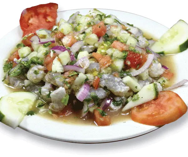 Delicious Seafood Salad with Fresh Vegetables