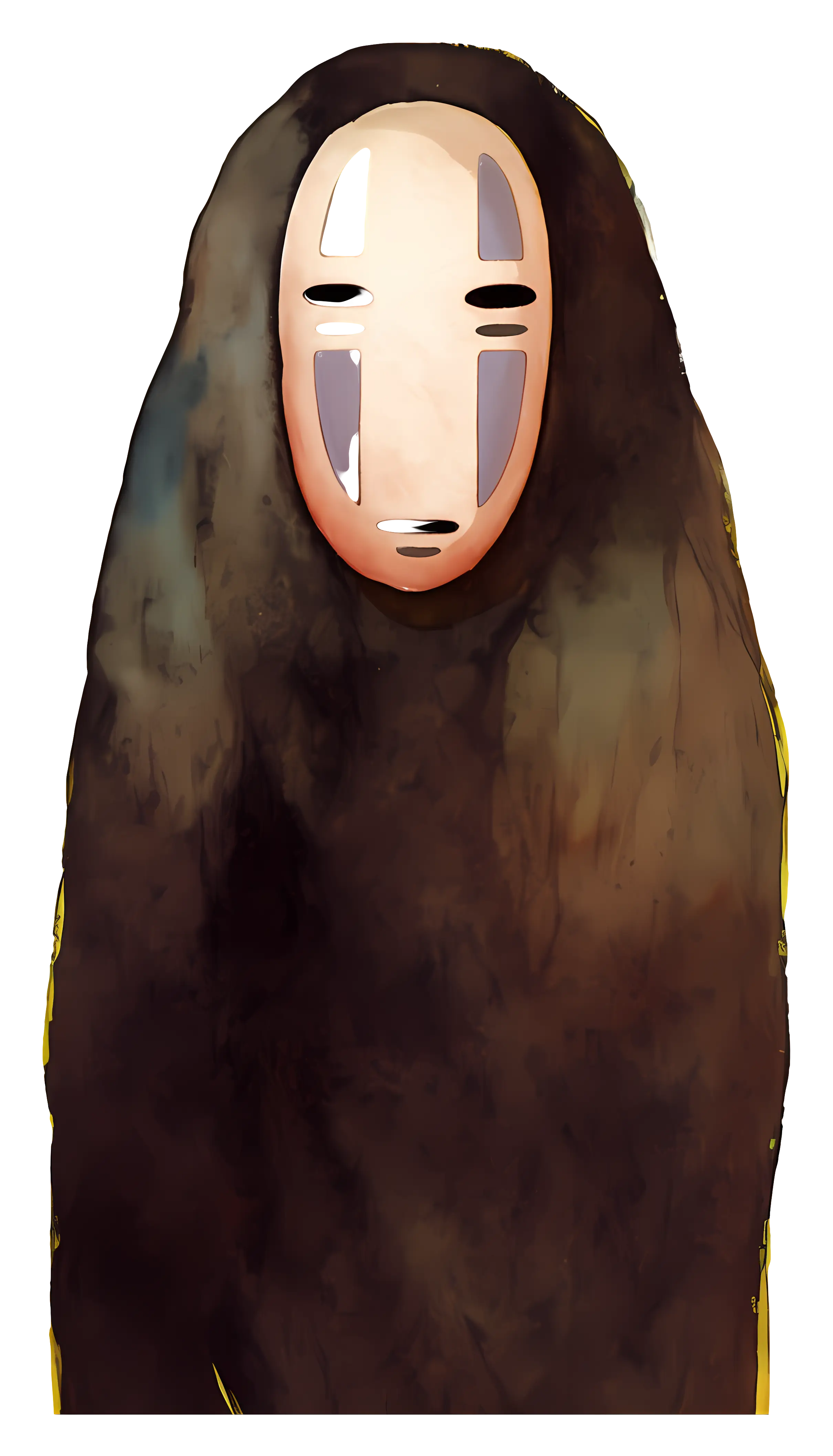 Masked Figure Illustration