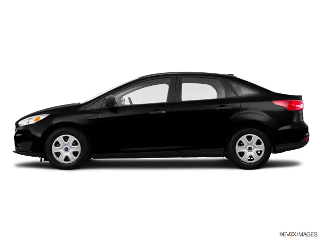 Black Sedan Car Side View