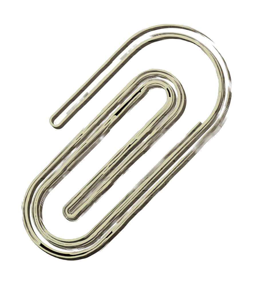 Silver Paperclip