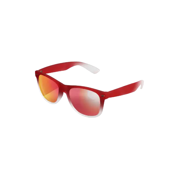 Red Mirror Reflective Sunglasses