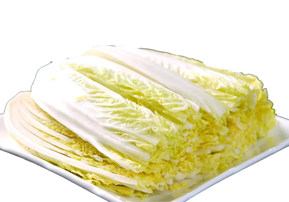 Fresh Cabbage on Plate