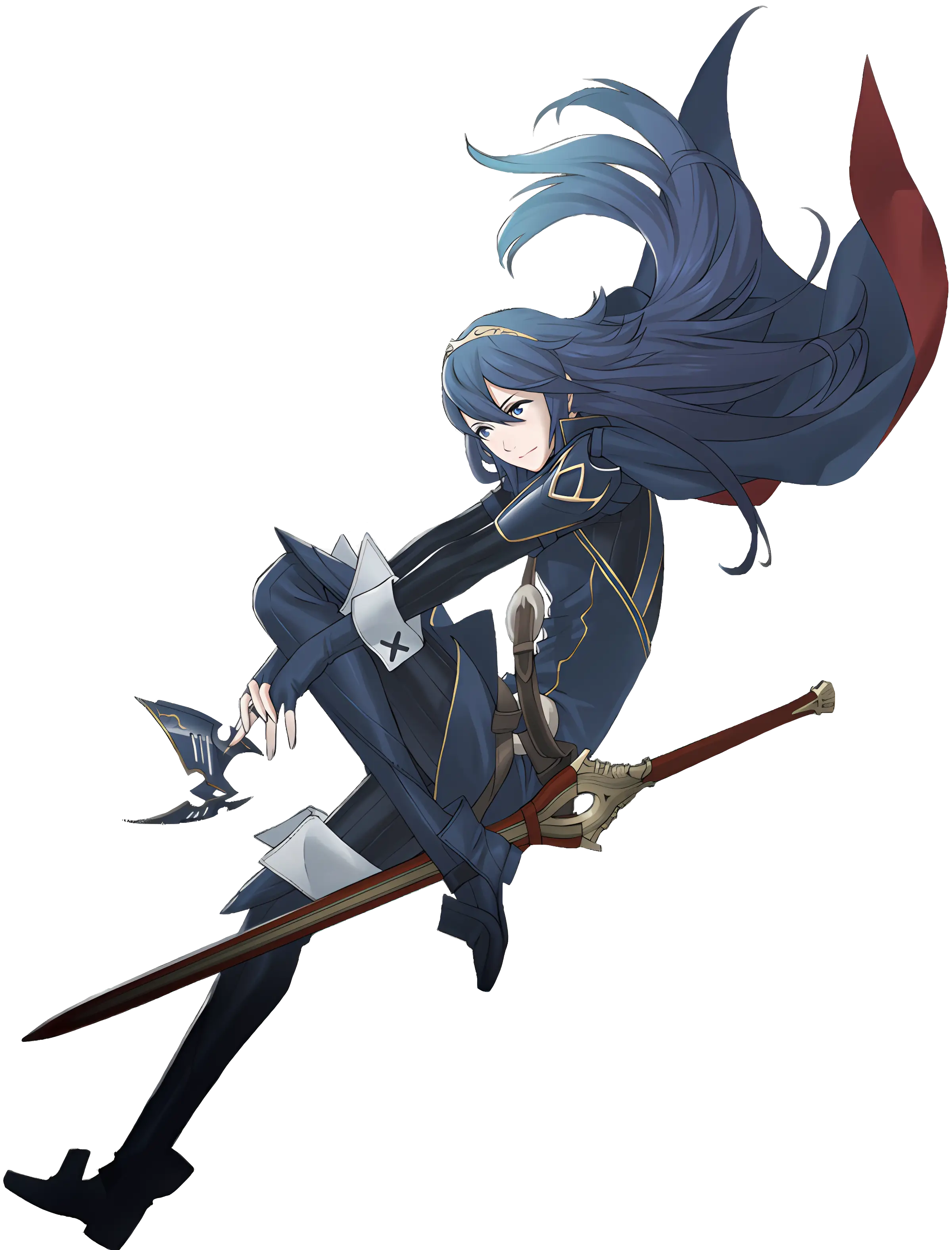 Anime Warrior with Sword