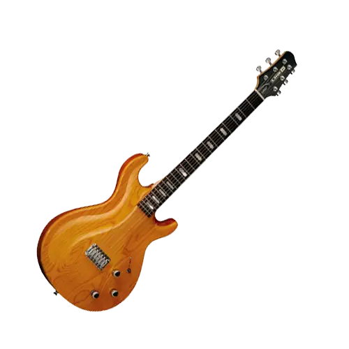 Wooden Style Electric Guitar Design