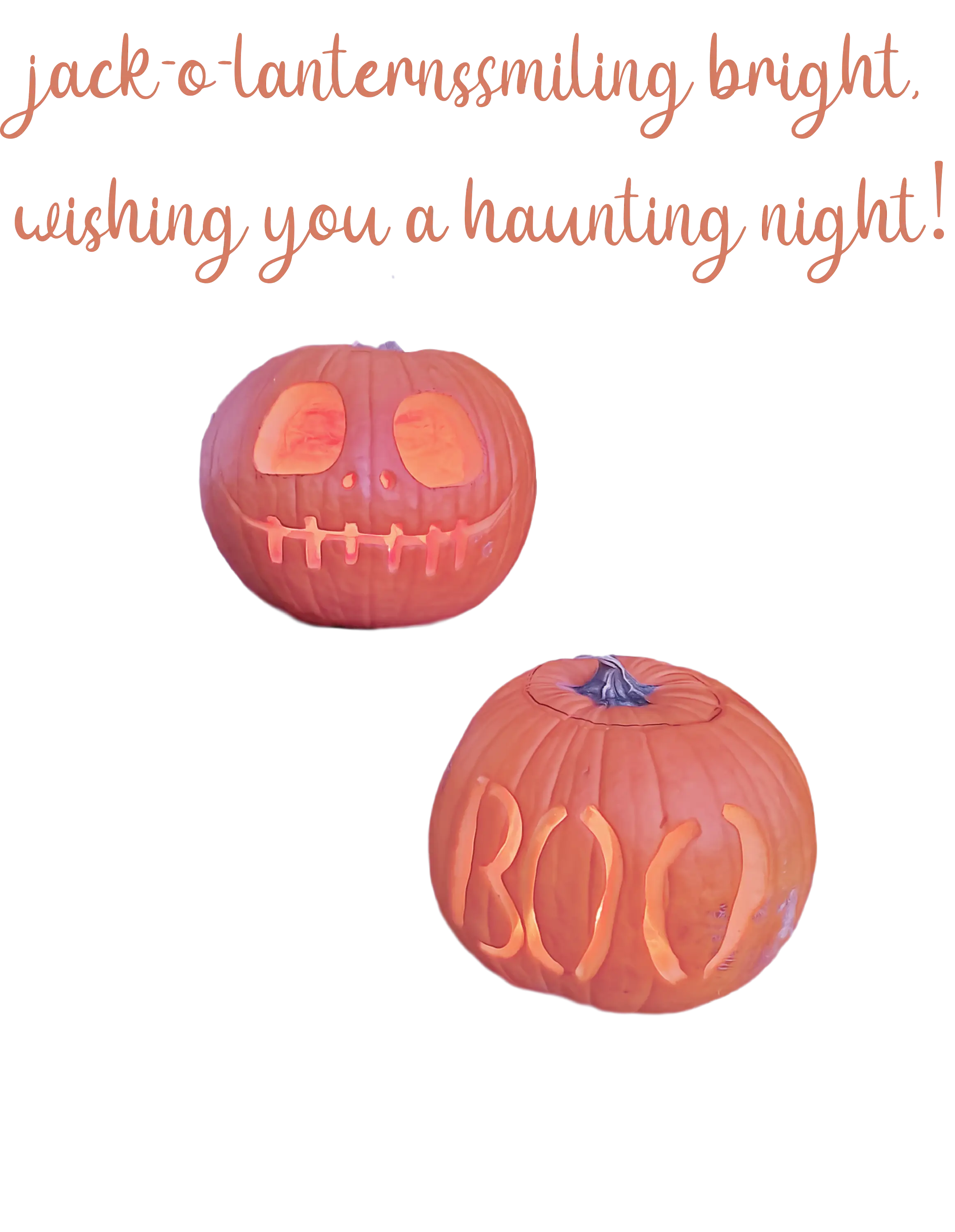 Halloween Jack-o-Lantern Pumpkin Illustration