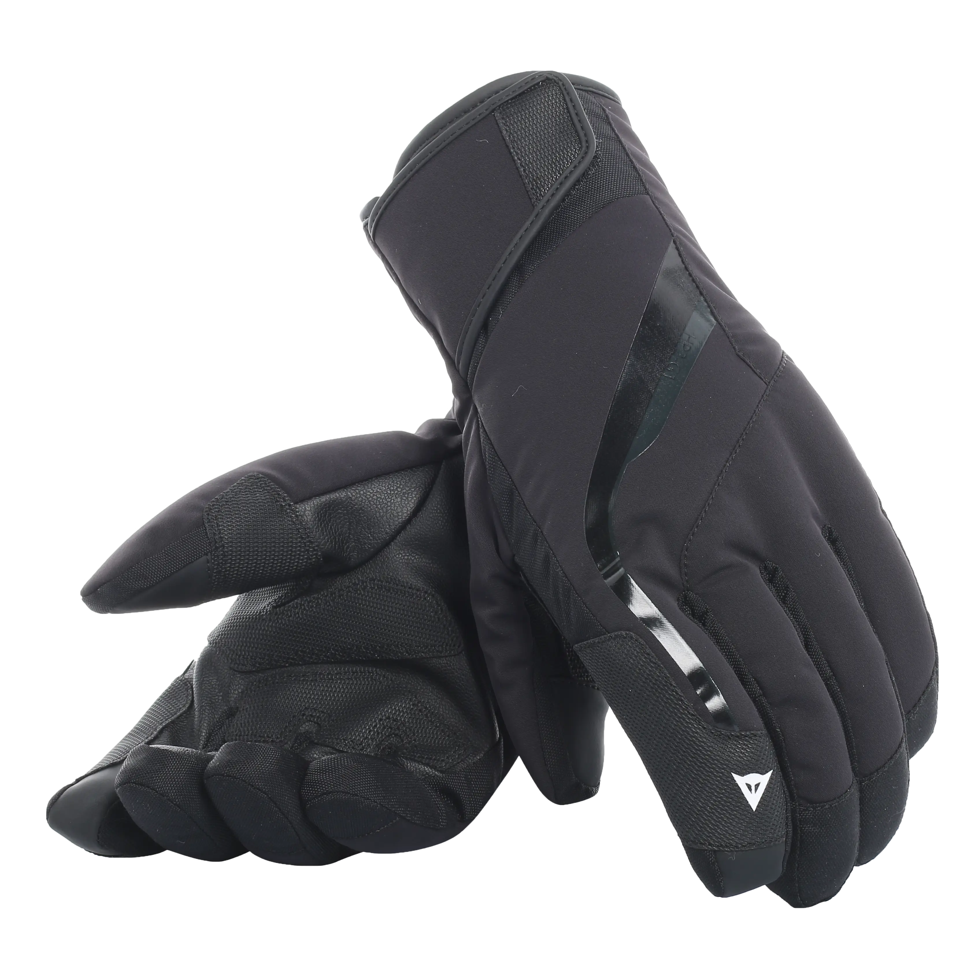 Black Insulated Winter Gloves