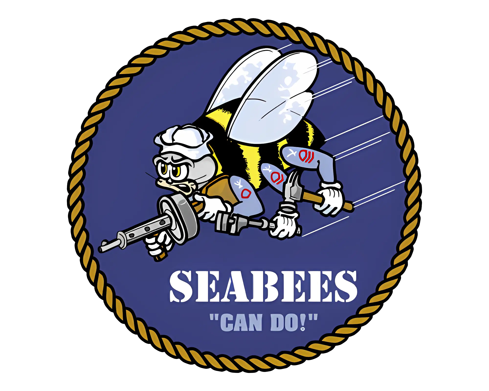 Seabees Military Logo