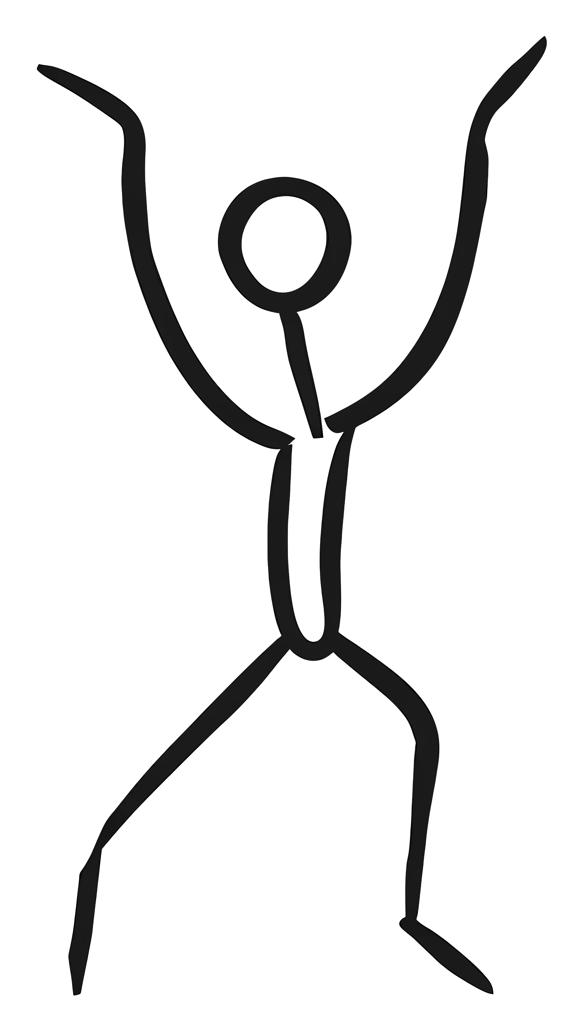Simple Stick Figure Drawing