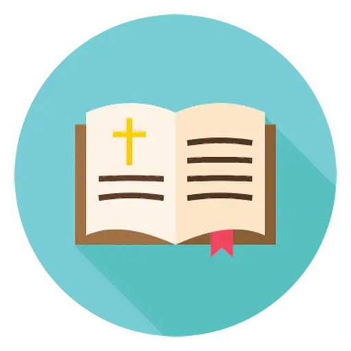 Bible Icon with Cross